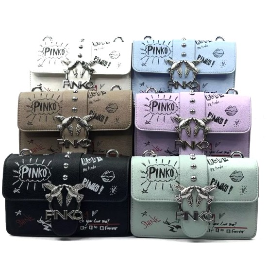 Сумка Pinko Love Bag Simply Graffiti S1647-e - купить в Москве