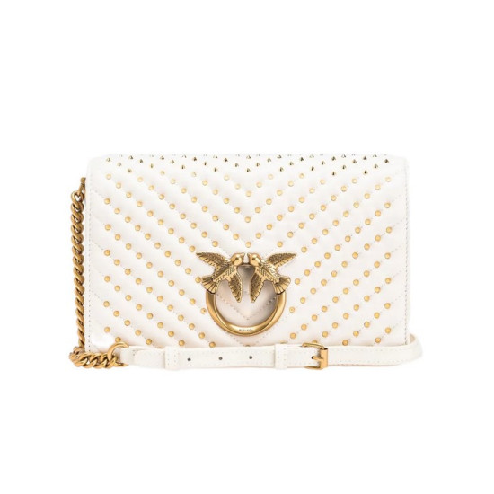 Сумка Pinko Classic Love Bag Click Chevron Studs S1543