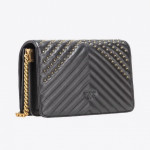 Сумка Pinko Classic Love Bag Click Chevron Studs S1544