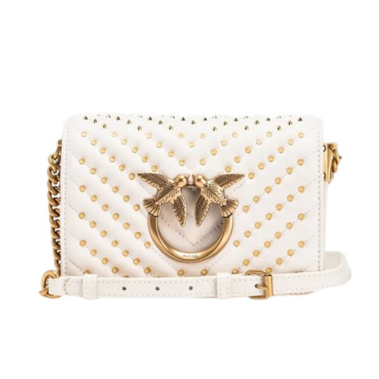 Сумка Pinko Mini Love Bag Click Chevron Studs S1547