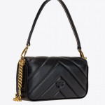 Сумка Pinko Mini Love Bag Click Baguette Chevron S1560