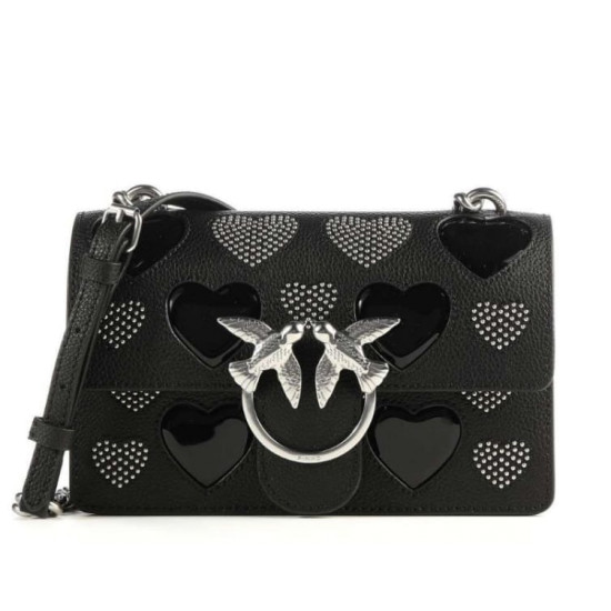 Сумка Pinko Classic Love Bag Icon Studded Heart S1241