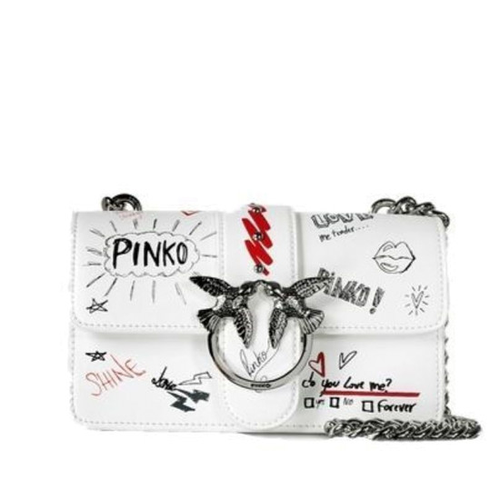 Сумка Pinko Mini Love Bag Simply Graffiti P109