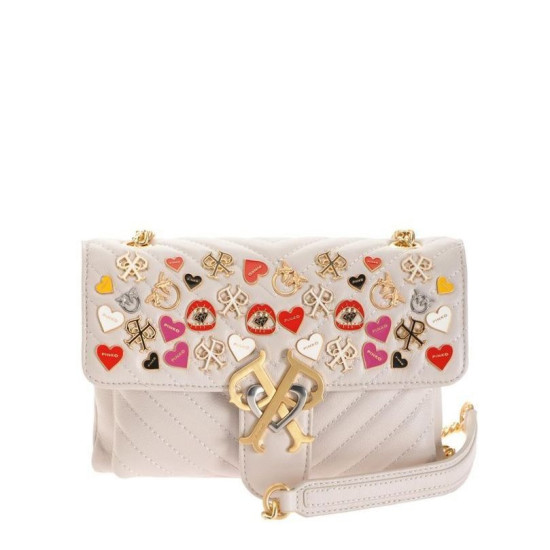 Сумка Pinko Mini Double P Bag Soft V Quilt P320