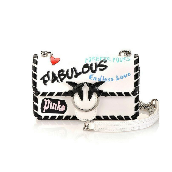 Сумка Pinko Mini Love Bag Fabulous In Graffiti Print P170