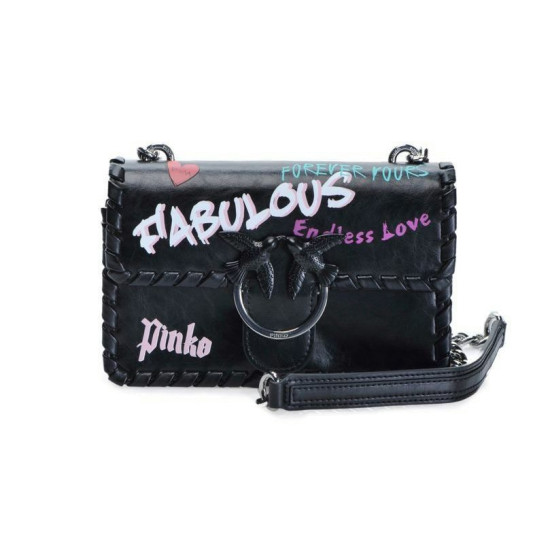 Сумка Pinko Mini Love Bag Fabulous In Graffiti Print P169