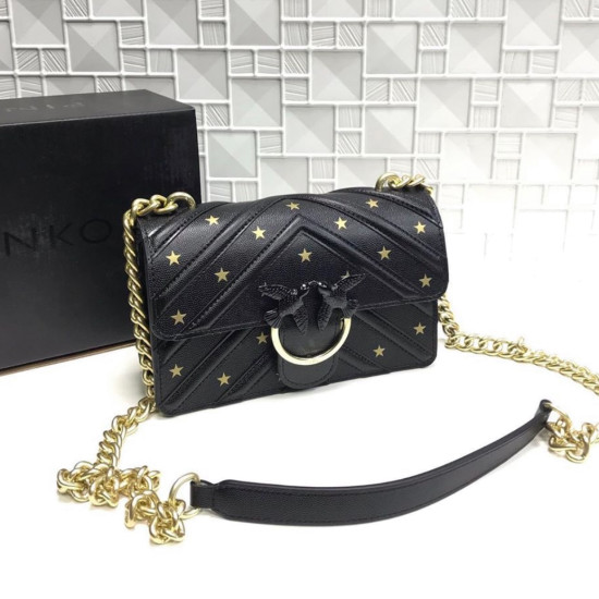 Сумка Pinko Mini Love Bag Gold Stars P240