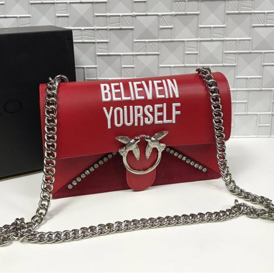 Сумка Pinko Love Bag Believe In Yourself P120