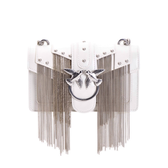 Сумка Pinko Mini Love Bag Metal Fringes P308-e