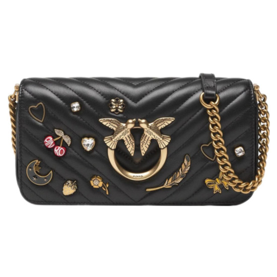 Сумка Pinko Mini Love Bag Click Baguette S1503