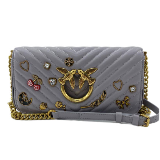 Сумка Pinko Mini Love Bag Click Baguette S1504